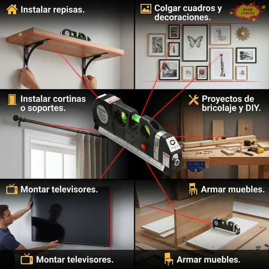 Nivelador Laser 4 en 1