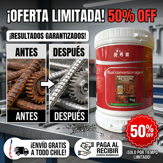 MetalGuard Pro - Frena el óxido fácil