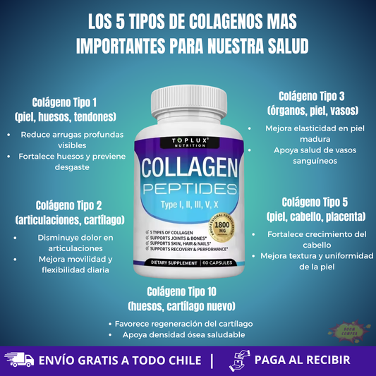 Colágeno Integral 5X - Apoyo completo al cuerpo