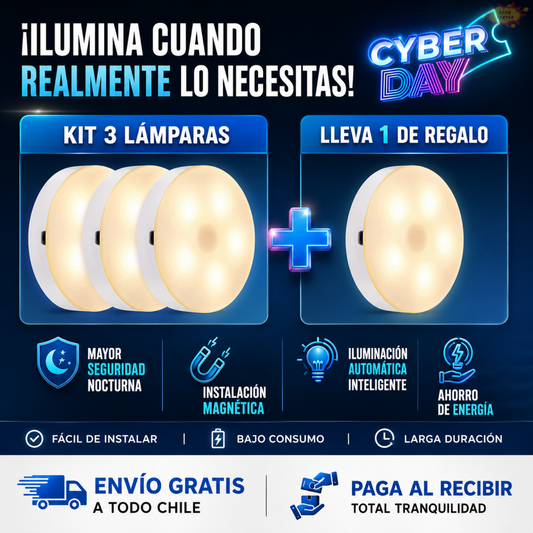 GlowMotion - Detecta movimiento e ilumina al instante