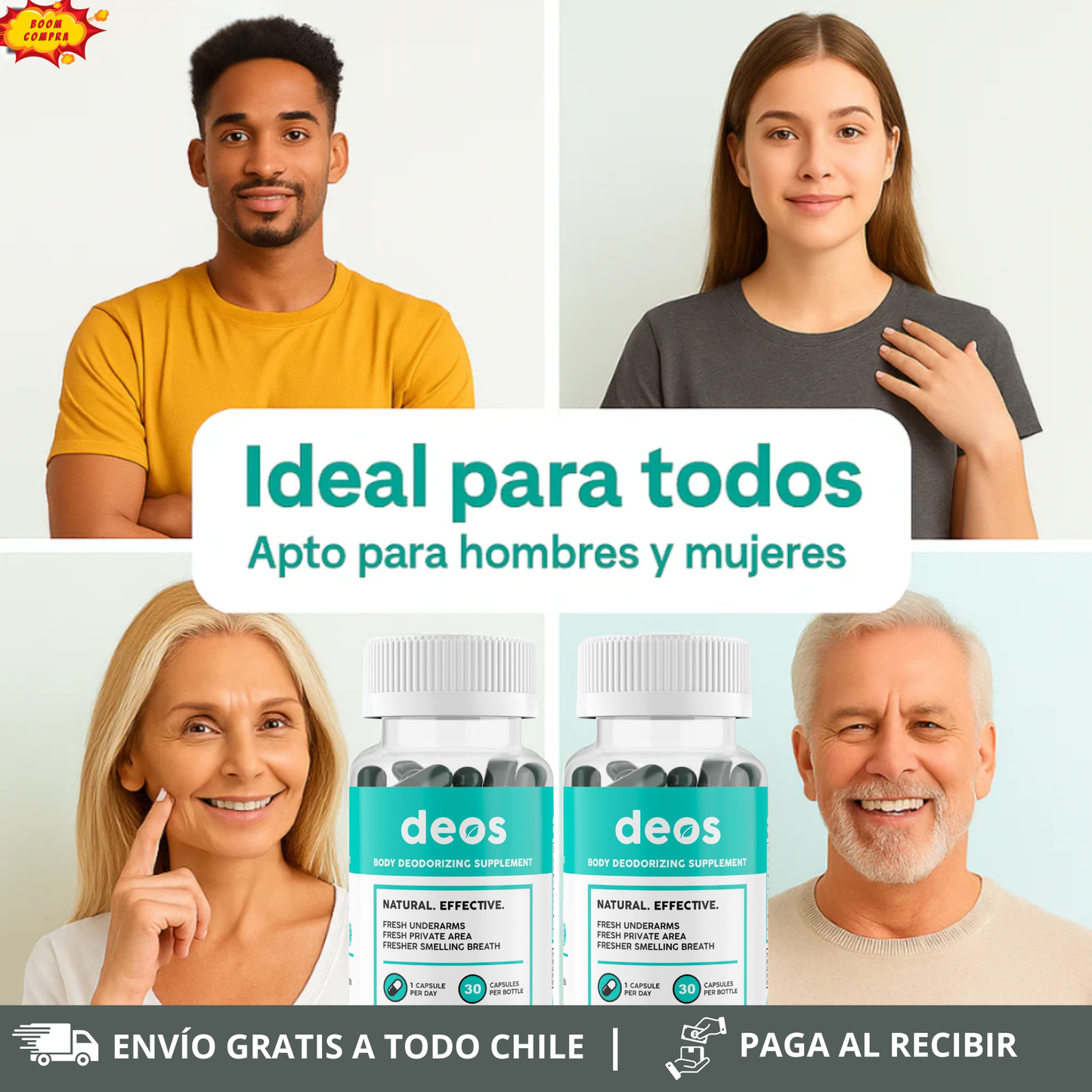 Deos - Control natural del mal olor