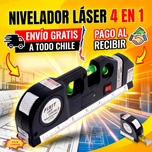 Nivelador Laser 4 en 1