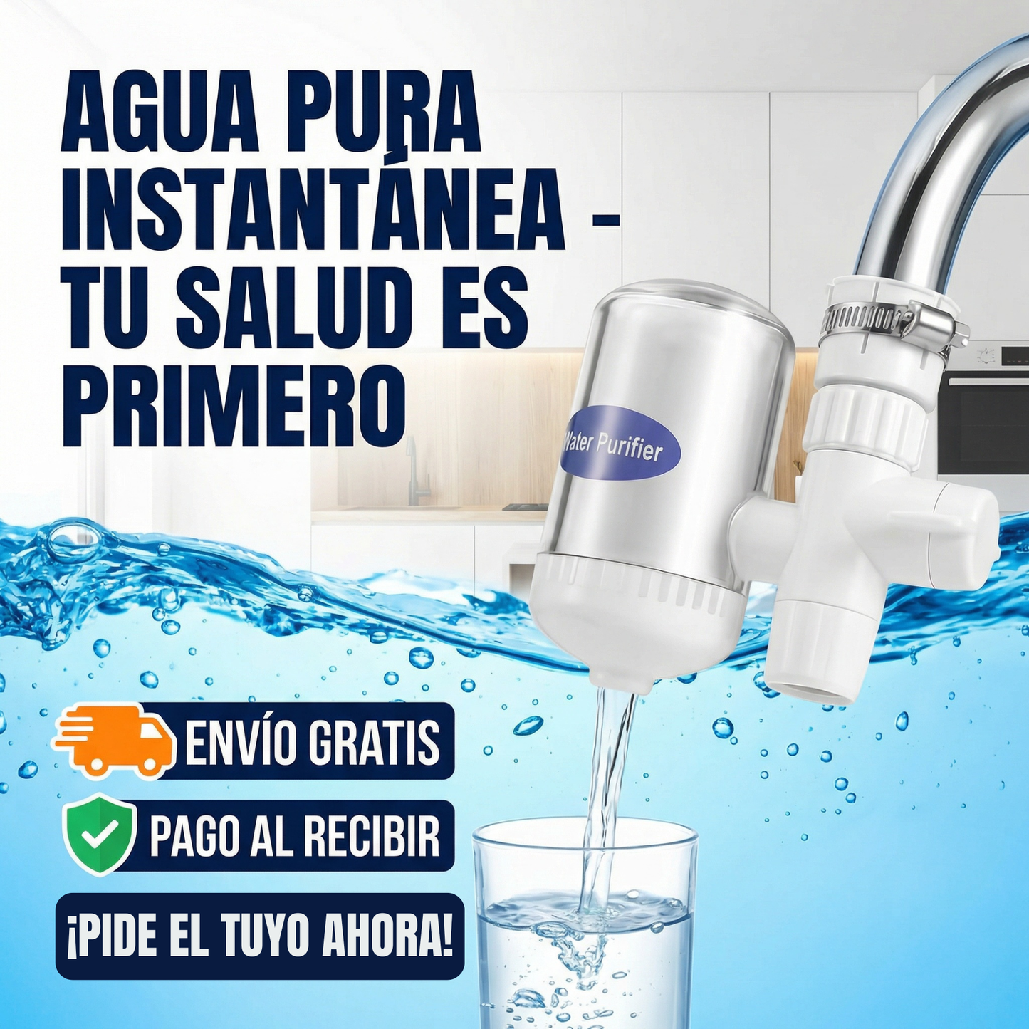 Filtro Purificador de Agua