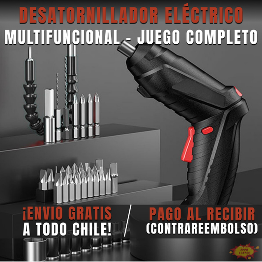 JUEGO DE DESATORNILLADOR ELÉCTRICO
