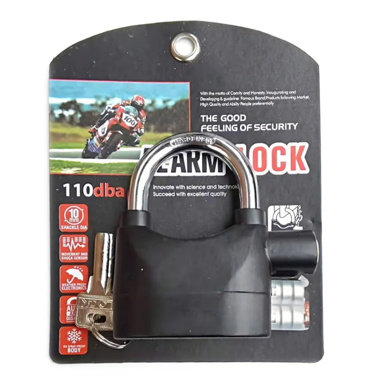 Candado Anti-Robo con Alarma